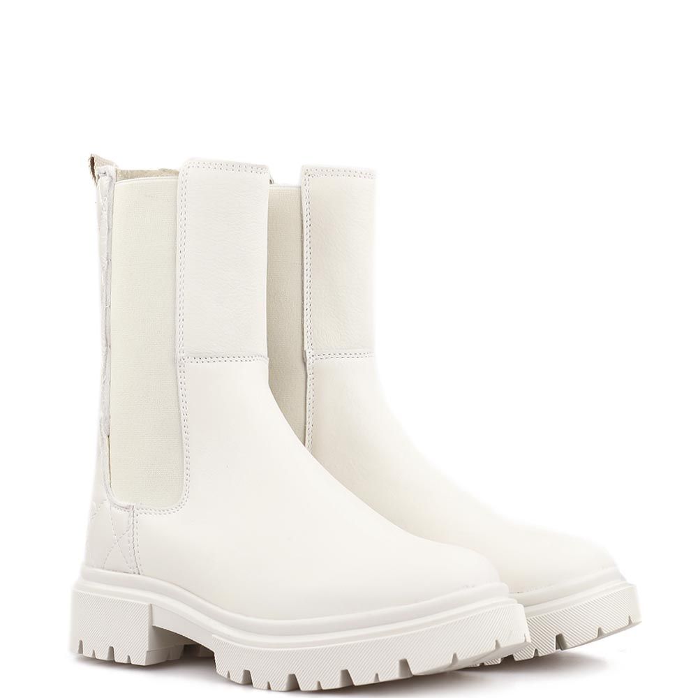 La Pintura Blanca Chunky Quilted Cream