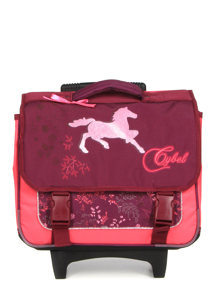 Cartable À roulettes Cybel Au Galop 38 cm