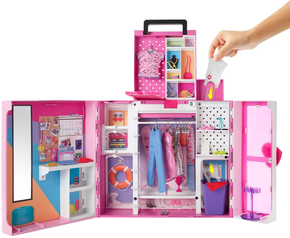 BARBIE - POUPEE ET SON MEGA DRESSING