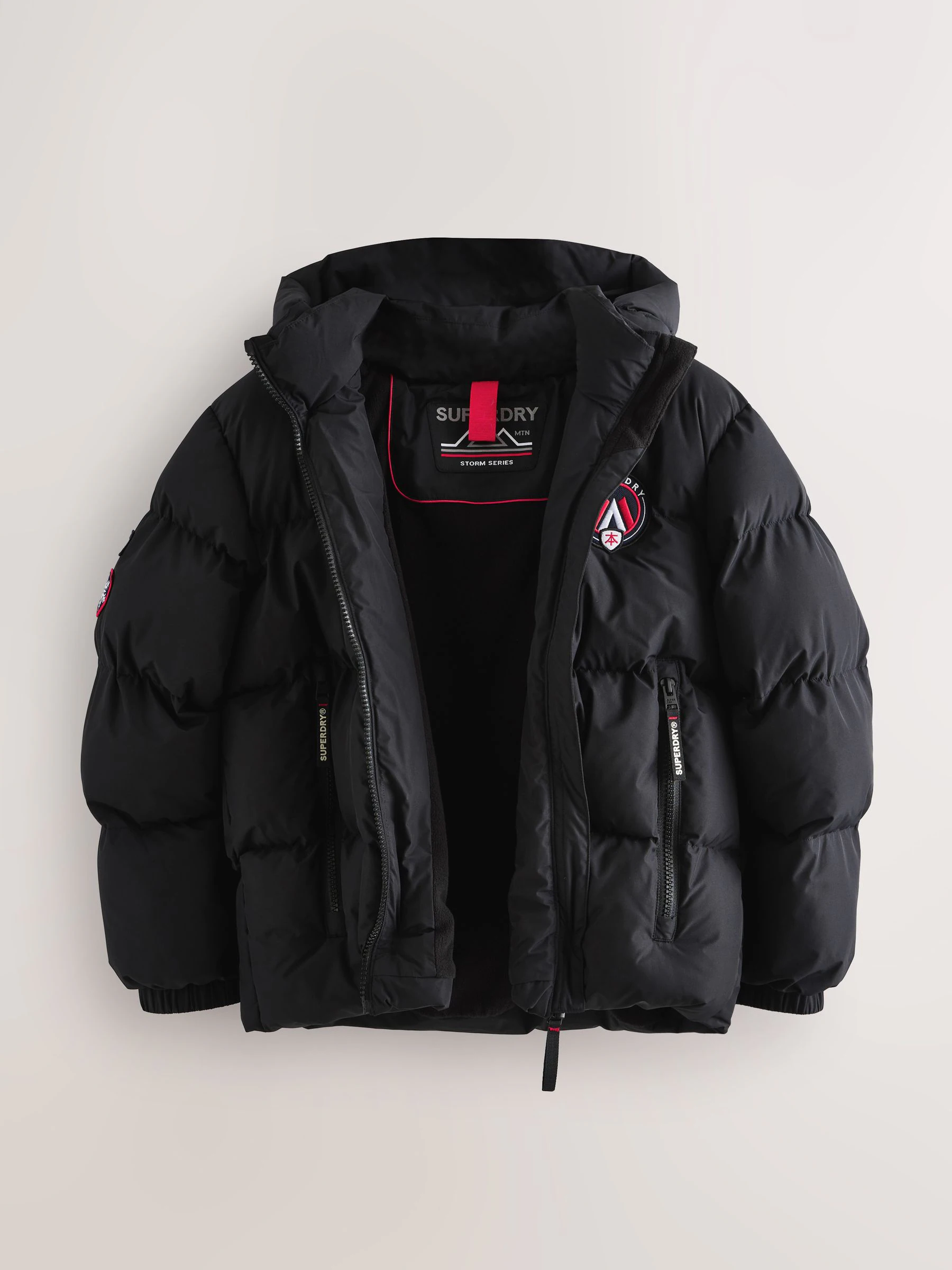 Zwart - Superdry Sports pufferjas