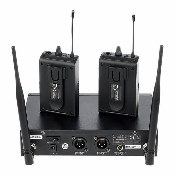 the t.bone freeU Twin PT 863 Em-D Bundle