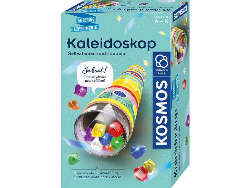 Kosmos Experimentierkasten Kaleidoskop Experimentierspass mit Spiegeln, Licht und strahlenden Farben!