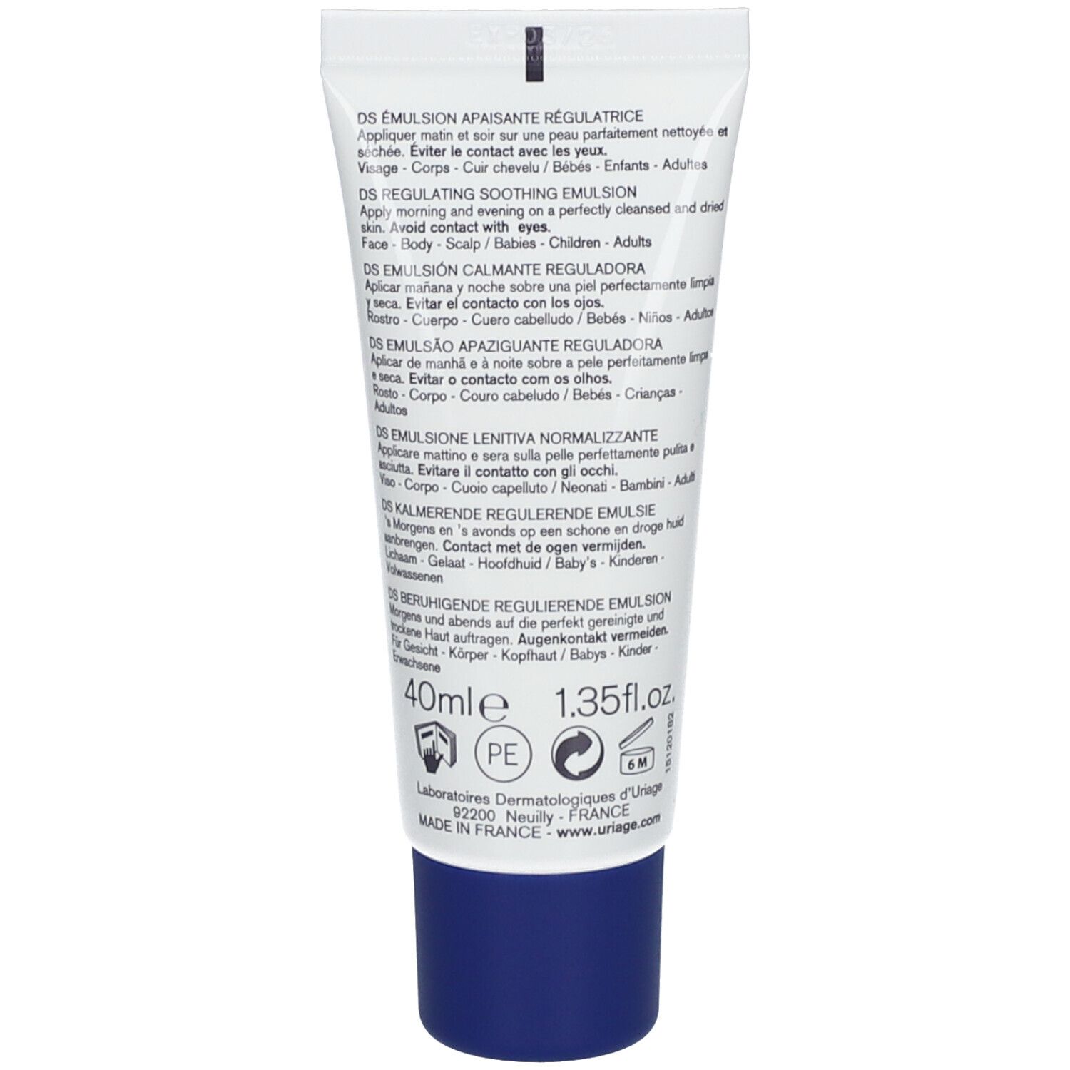 URIAGE DS regulierende beruhigende Emulsion