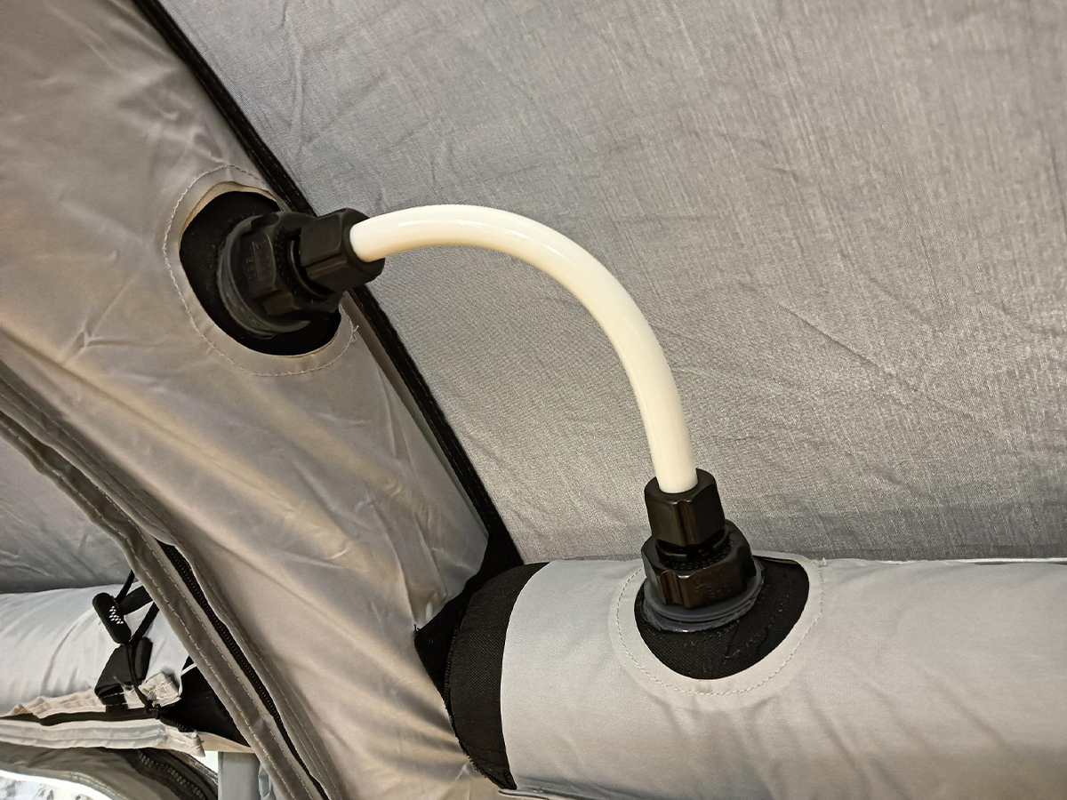 Obelink Connected airtube koppelslang + veer