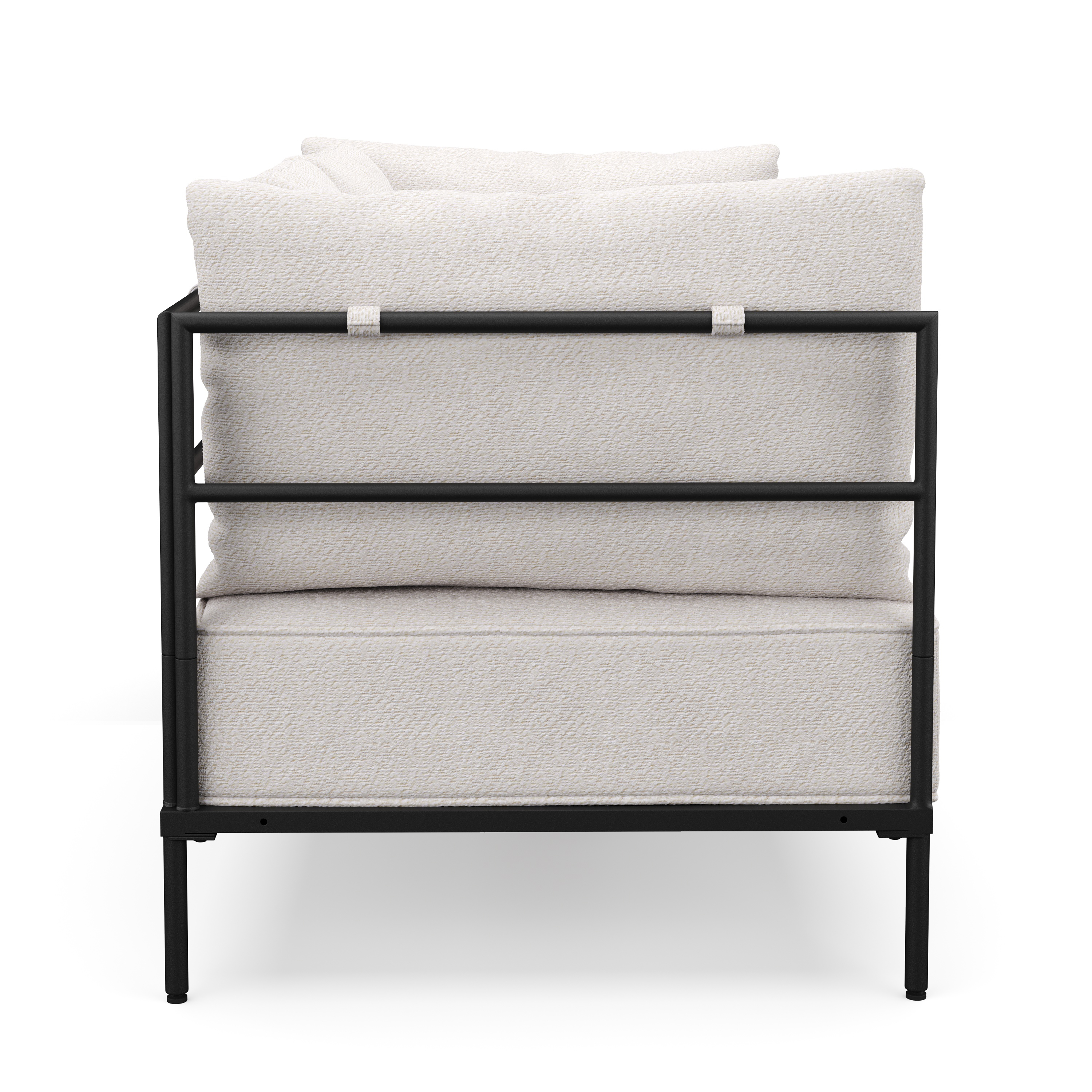 Sofa ETHAN 2-Sitzer creme