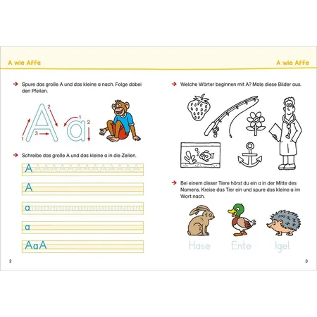 Tessloff Buchstaben üben. Schulstart: Das Abc schreiben lernen