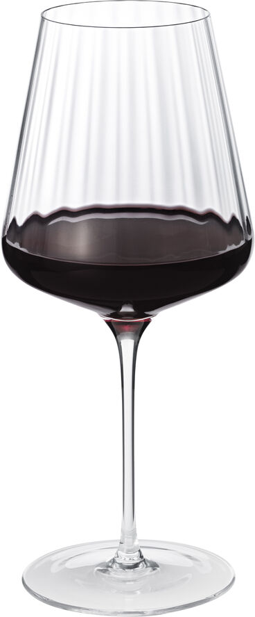 Georg Jensen BERNADOTTE RED WINE GLASS CRYSTALINE 54 CL, 6 PCS Transparent