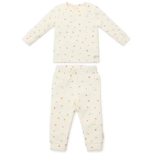 Tweedelige pyjama - Wit - Forest Friends - Forest Treasures