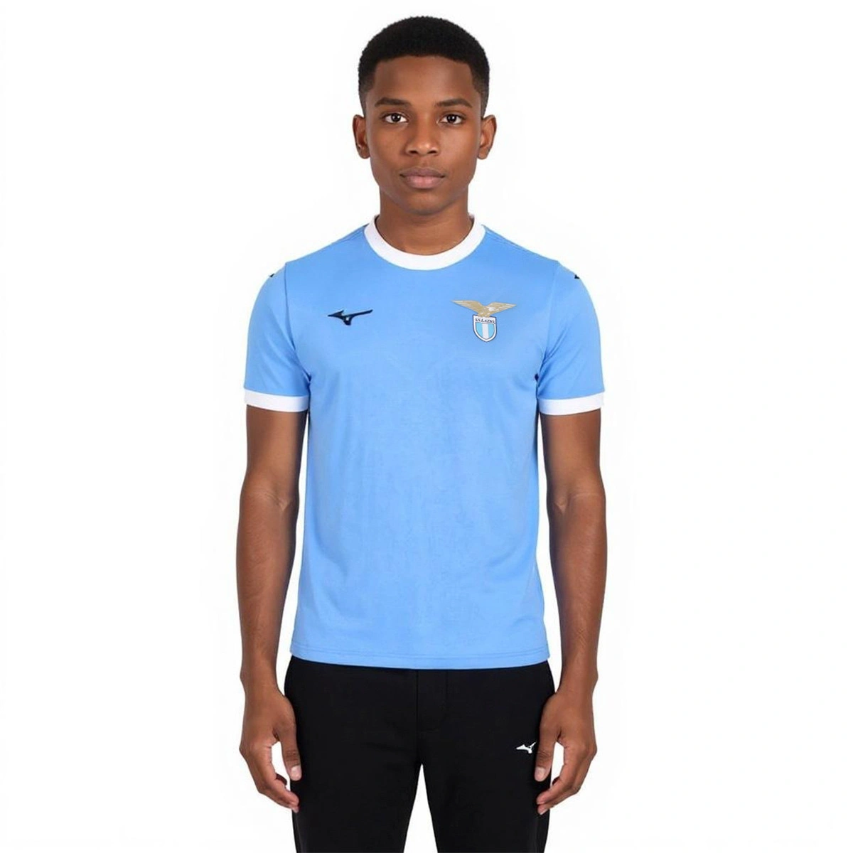 Camisola Mizuno Lazio Primeiro Equipamento 2025-2026 Criança