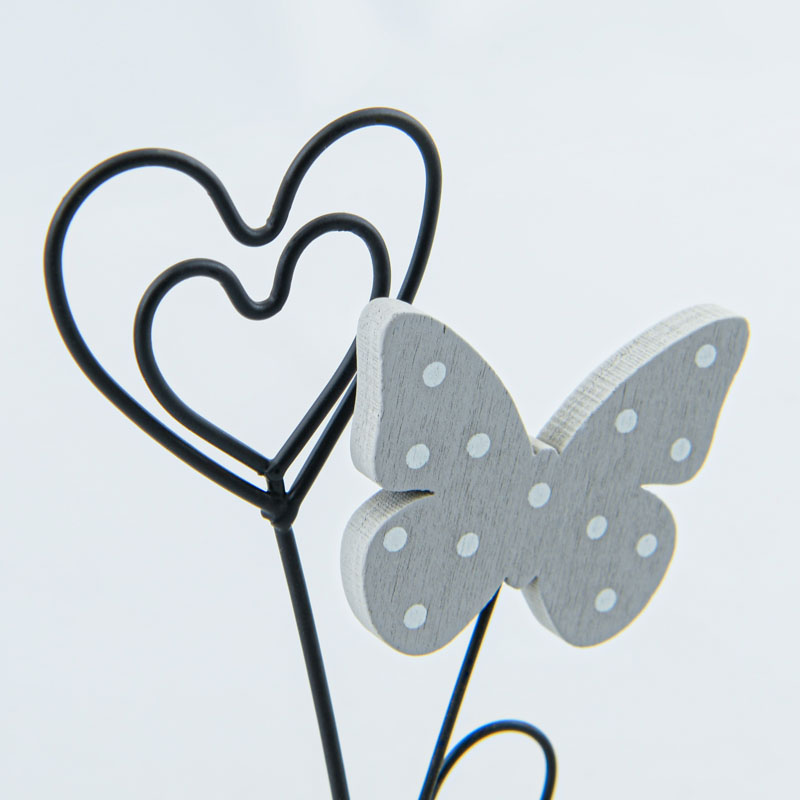 Porte nom papillon 'Love'