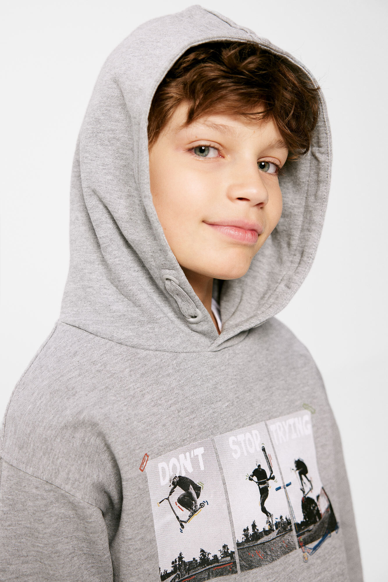 Moletom infantil para patinação