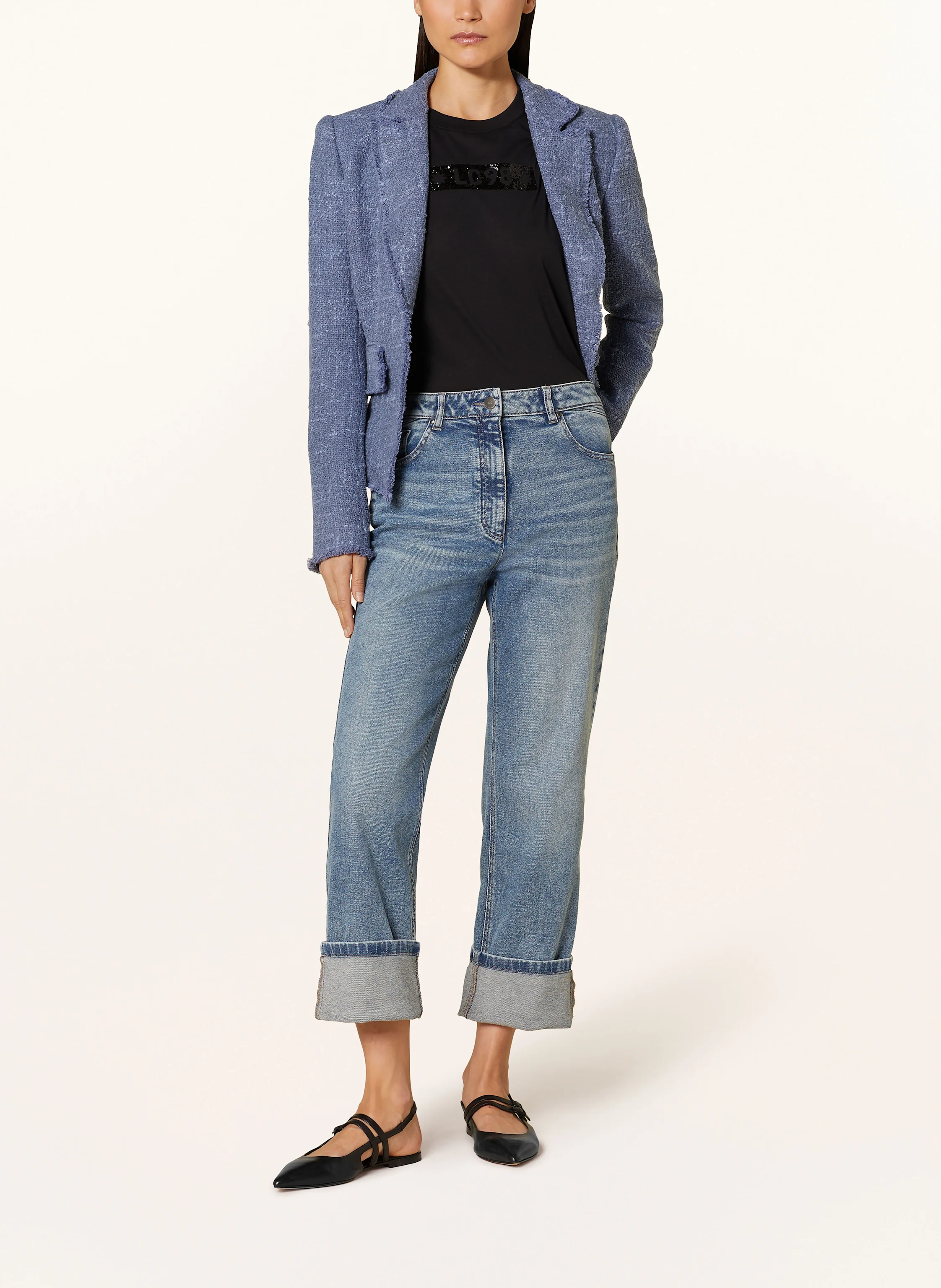 LUISA CERANO Straight Jeans