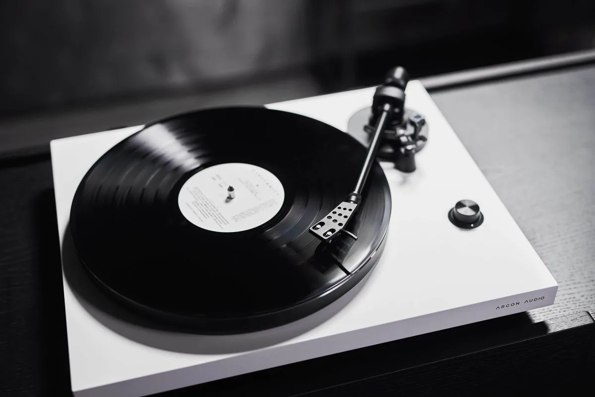 Argon Audio TT-3 Blanc Platines vinyle hi-fi