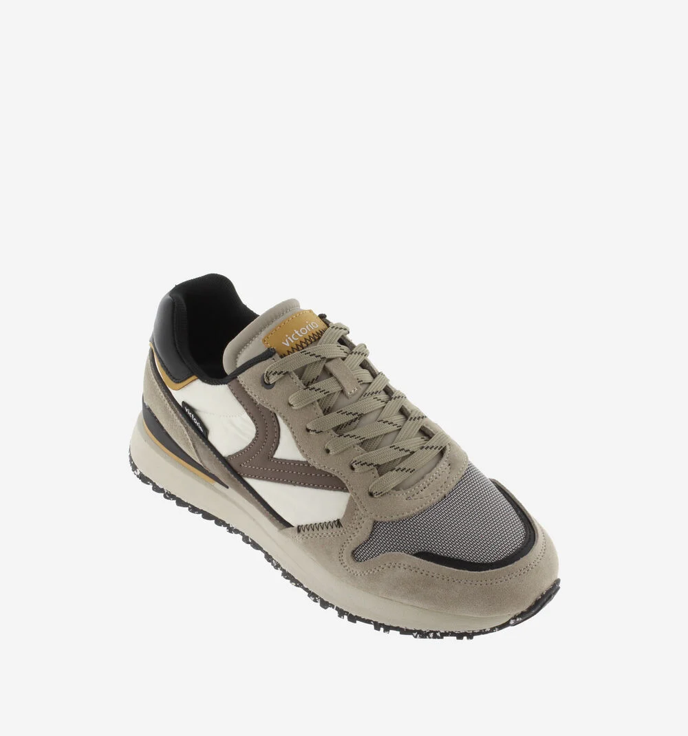 LEGGERA CASUAL Baskets homme à semelles recyclées BEIGE