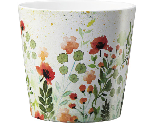 Soendgen Dallas keramische plantenbak, Ø 14 cm, H 13 cm, klaprozenweide
