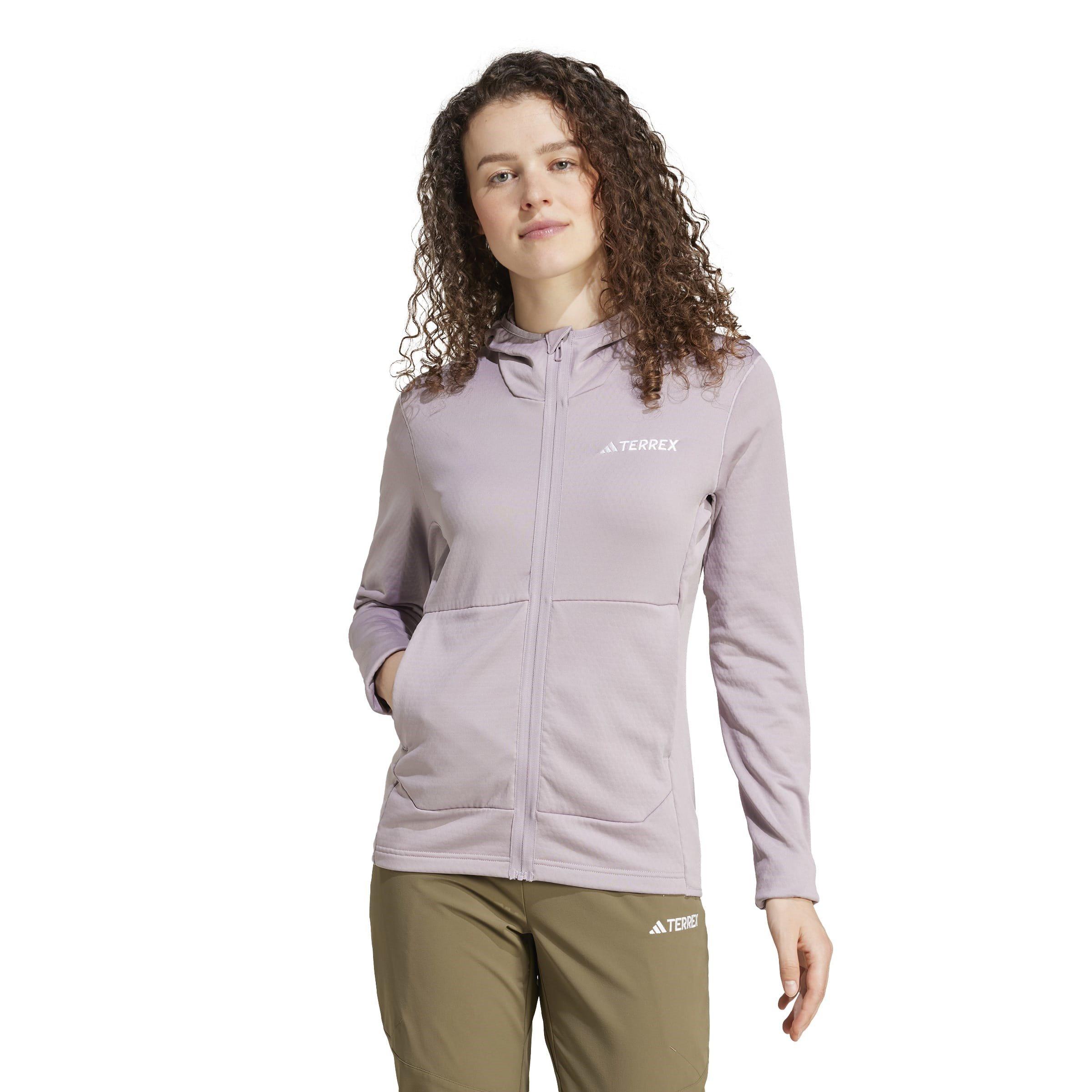 adidas Terrex Xperior Light Fleece Hooded Jacket Womens