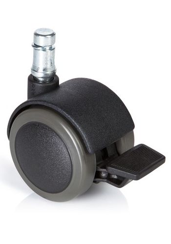 Stuhlrollen 5x ROLO STOP 10mm/50mm Metall, Kunststoff hjh OFFICE