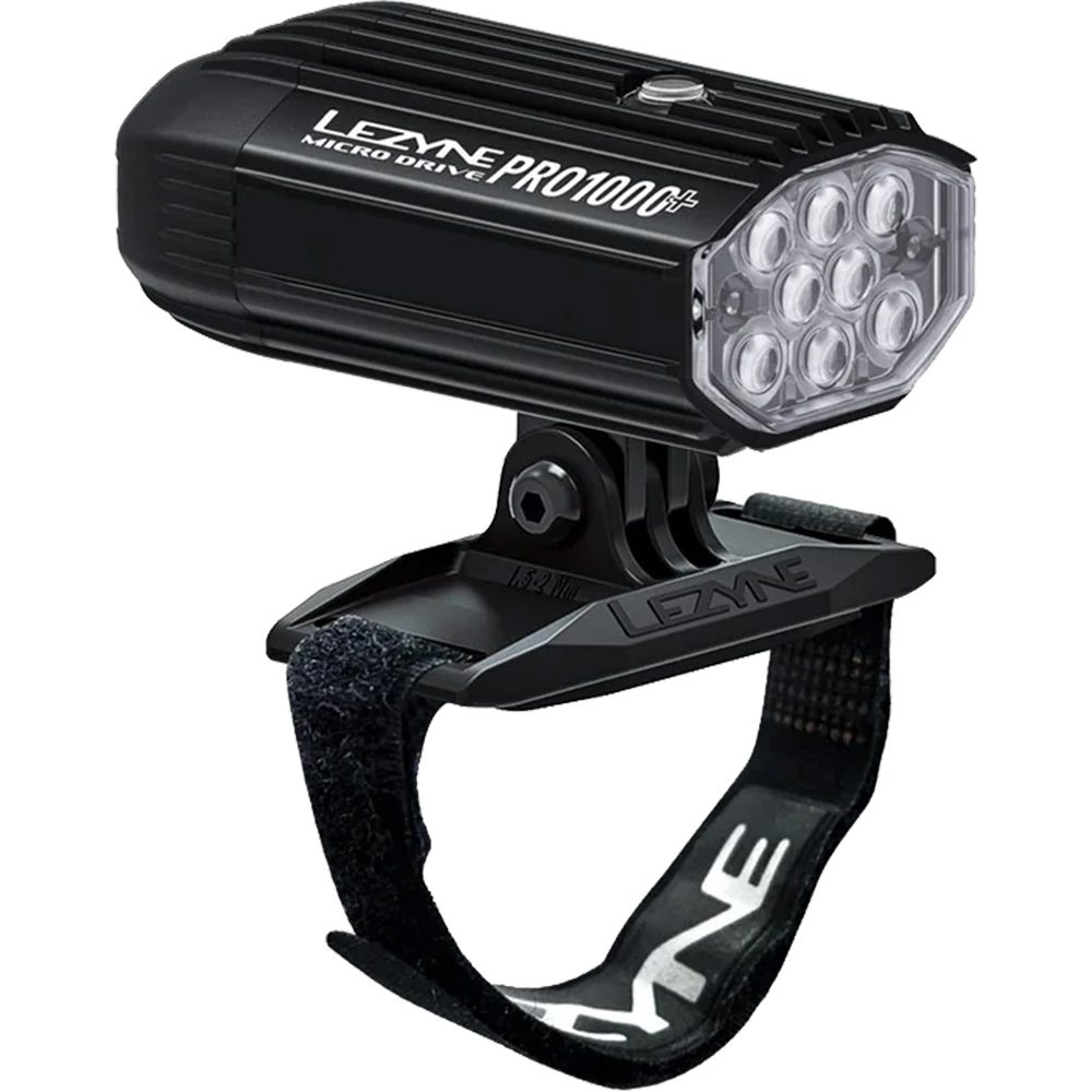 Lezyne Micro Drive Pro 1000+ Helmlampe schwarz