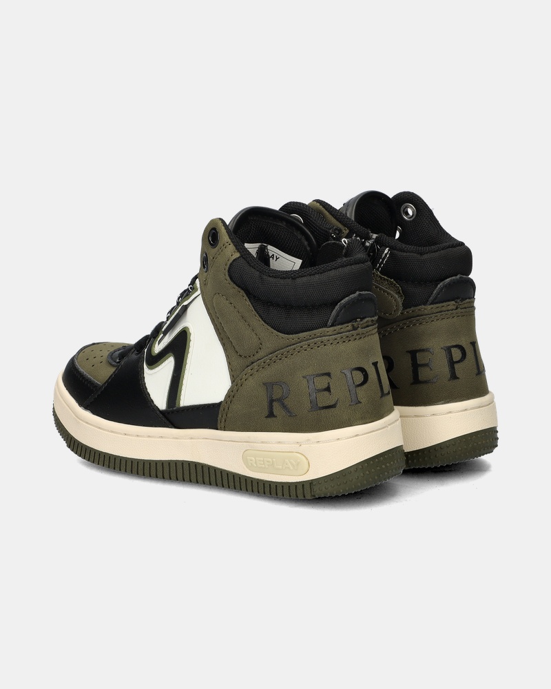 Replay Epic Jr. Hoge sneakers  - groen