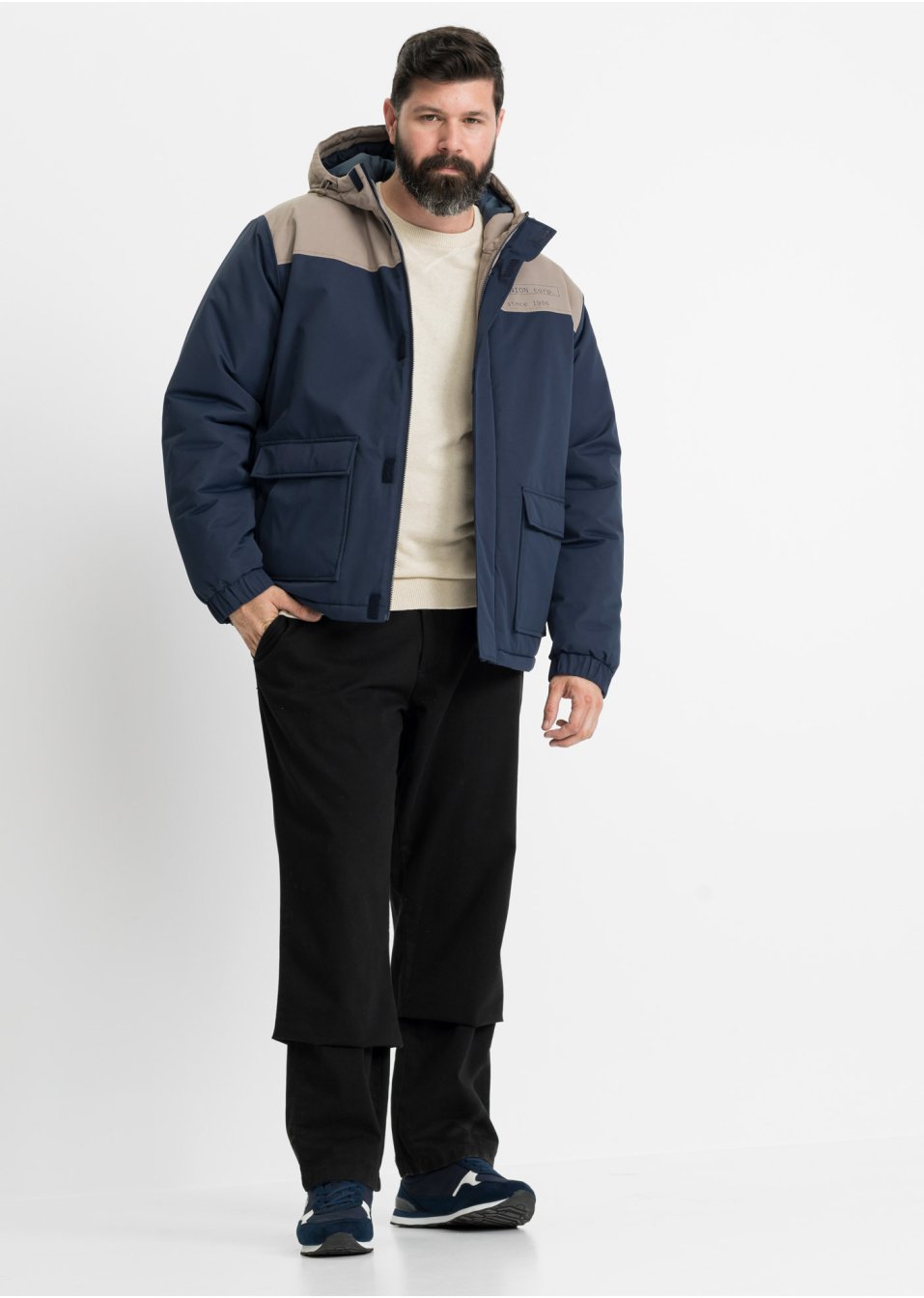 Veste d'hiver avec polyester recyclé