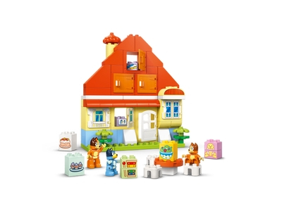 LEGO Huis van Bluey en haar familie met geheugenspel (10459)