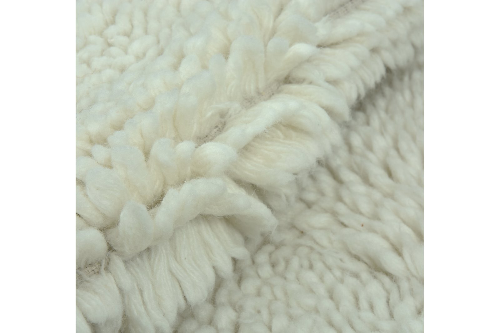 Charleston gulvteppe 160x230 160x230 cm. Håndtuftet offwhite 100% New Zealand ull
