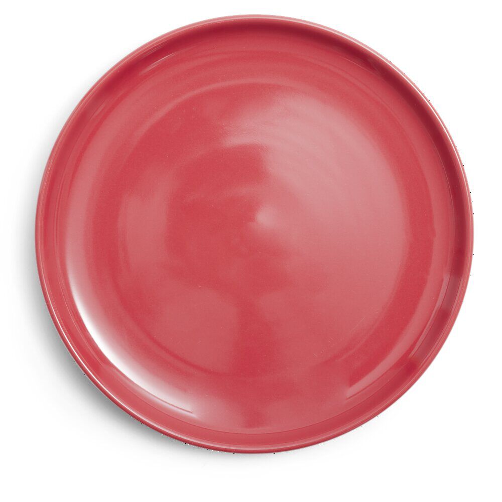 Assiette plate Oslo en grès rouge Ø20cm