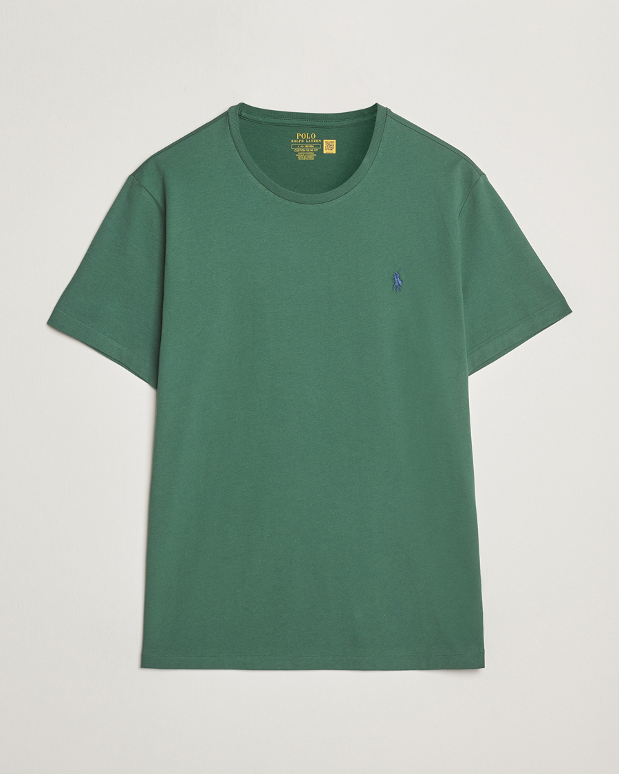 Polo Ralph Lauren Custom Slim Fit Crew Neck T-Shirt Washed Forest