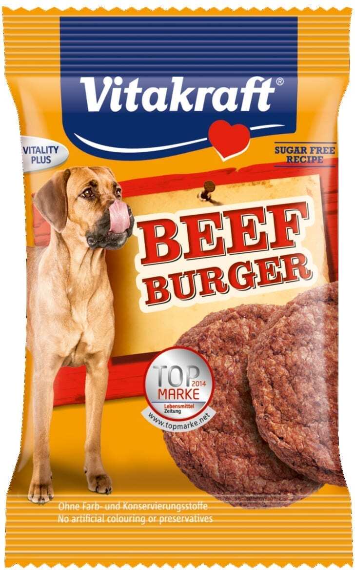 Vitakraft hondensnack Beef Burger gevogelte 2 stuks