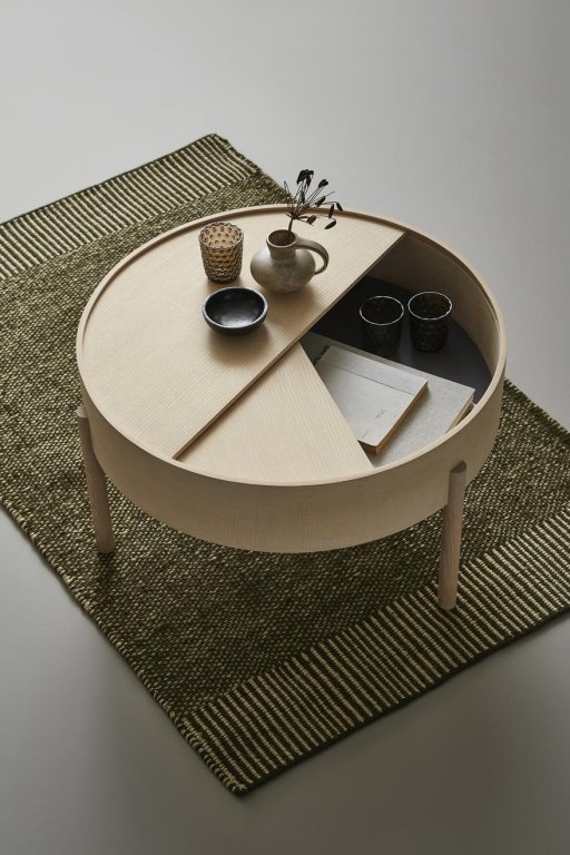 Woud Rombo vloerkleed 75x200 grey