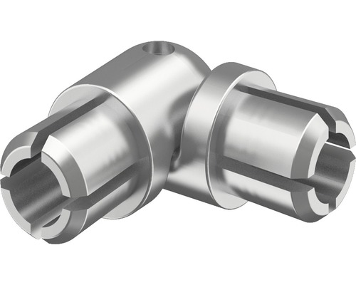 Pertura Melia hoekverbinderset aluminium voor railingset (117)