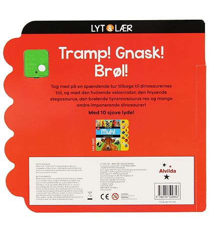 Alvilda Buch - Lyt og Lær - Brøl Med Dinosaurerne - Dänisch