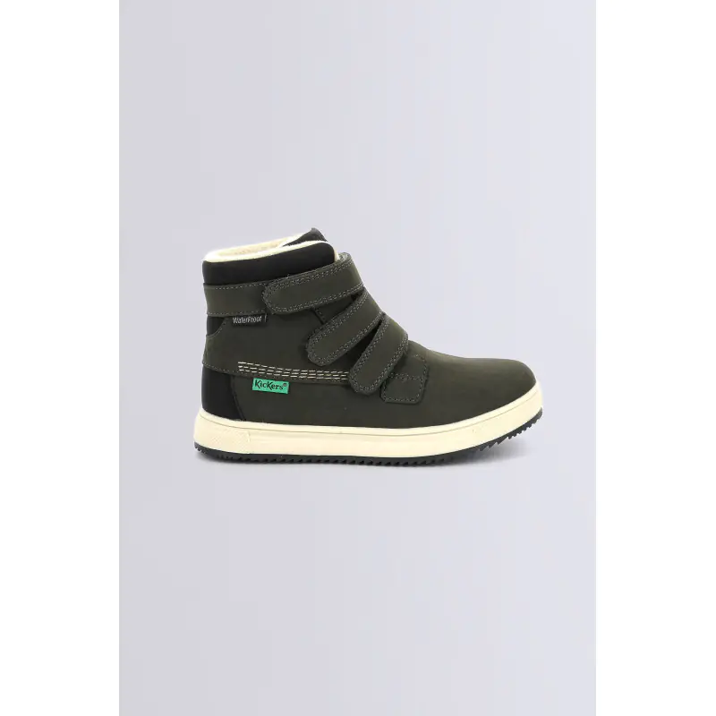 YEPOKRO WPF KAKI NOIR SNEAKERS HAUTES Synthetique Garçon