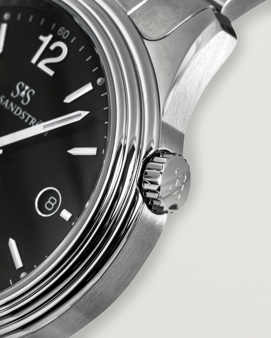 Sjöö Sandström Royal Steel Classic 41mm Black and Steel