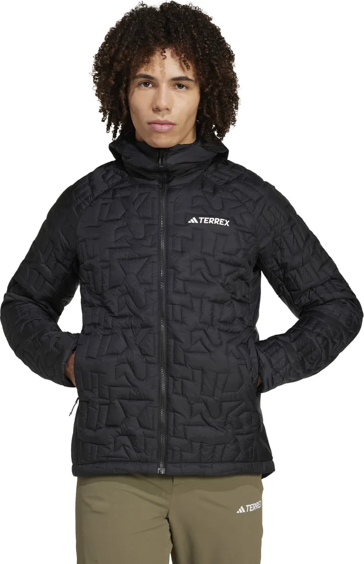 Adidas Terrex Xperior PrimaLoft Loose Fill Insulated Hooded Black