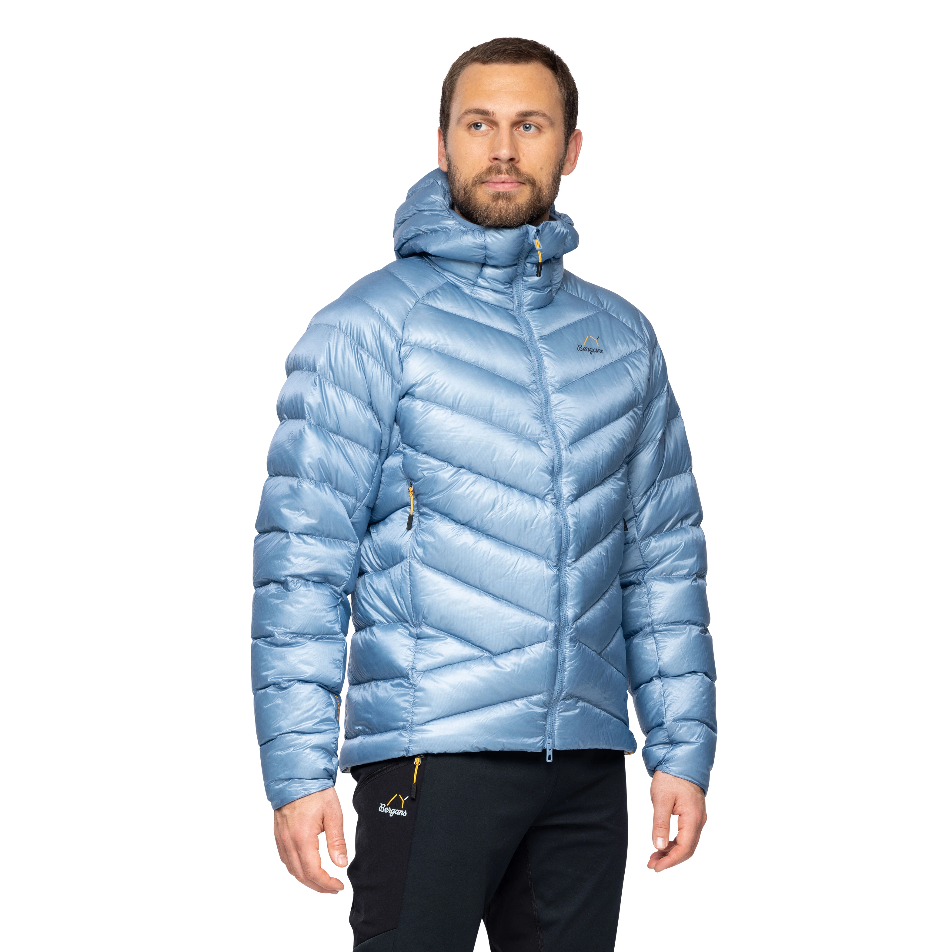Y LightLine Weightless Down Jacket Hood Men Elemental Blue