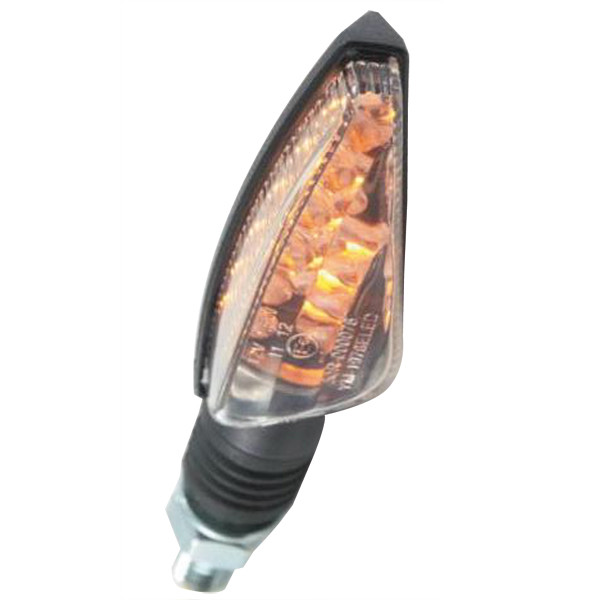 Dafy Moto - Micro Clignotant Led Arrondi Noir