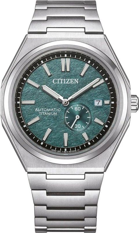 Citizen - NJ0180-80X - Polshorloge - Zilver - Automatisch - Super Titanium