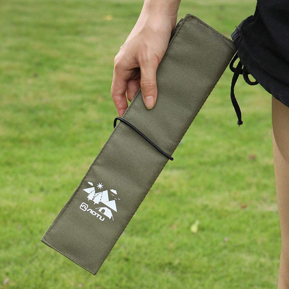 (31x30cm) Faltbares Oxford Outdoor Sitzkissen Wasserabweisende Matte für Camping / Wandern / Festivals - Rosa
