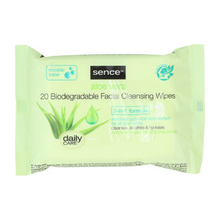 SenceBeauty Aloe Vera Gezichts Reinigingsdoekjes 20ST