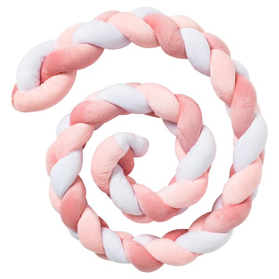 Coussin tresse   Rose        200 cm   de               Babycalin