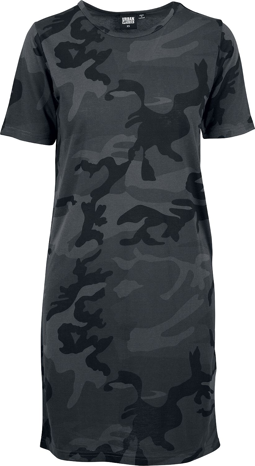 Robe T-Shirt Camouflage | Urban Classics Robe mi-longue