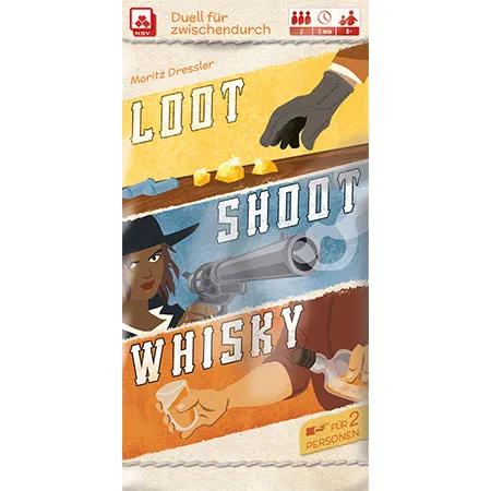 Nürnberger Spielkarten Loot Shoot Whisky (MINNY)