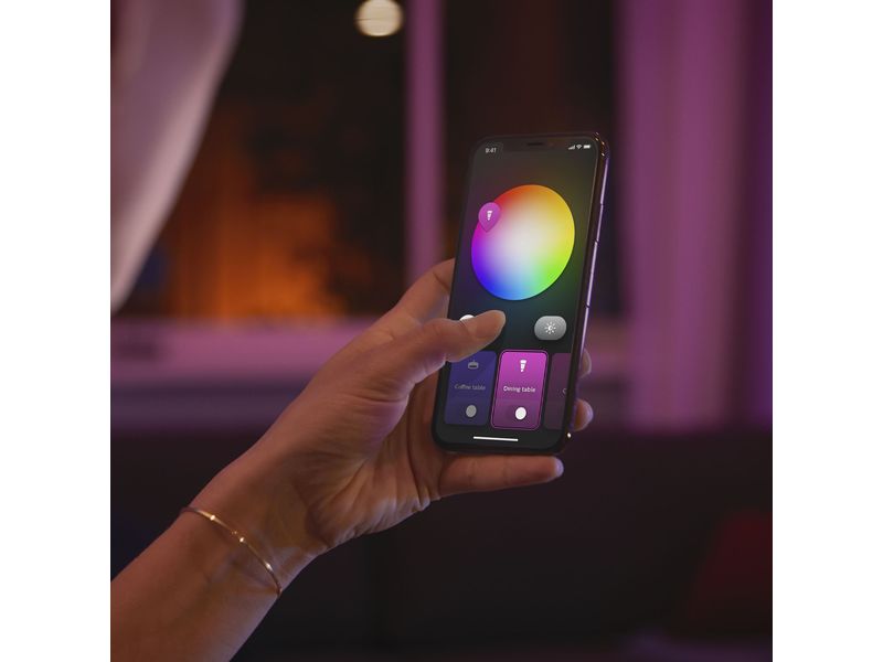 Philips Hue White & Color Ambiance Slim Recessed 90 mm 3er Smarte Hue-Einbauleuchte