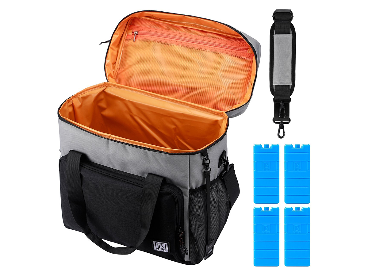 Brisby 30 liter geïsoleerde koeltas - Grey