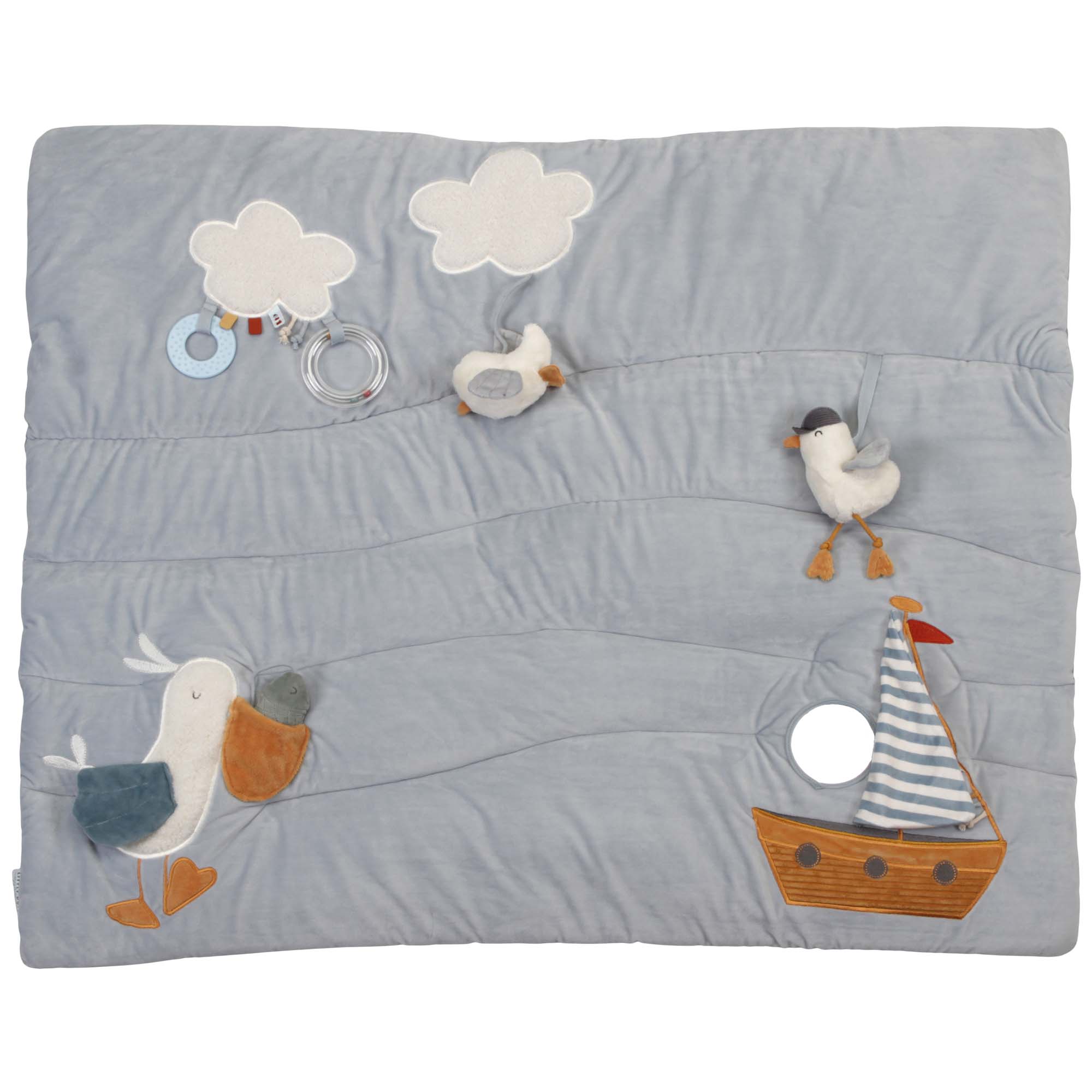 Little Dutch boxkleed Sailors Bay blauw