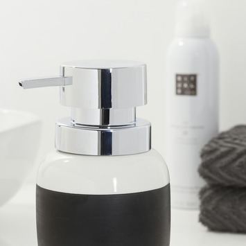 Sealskin Zeepdispenser Sphere porcelein zwart