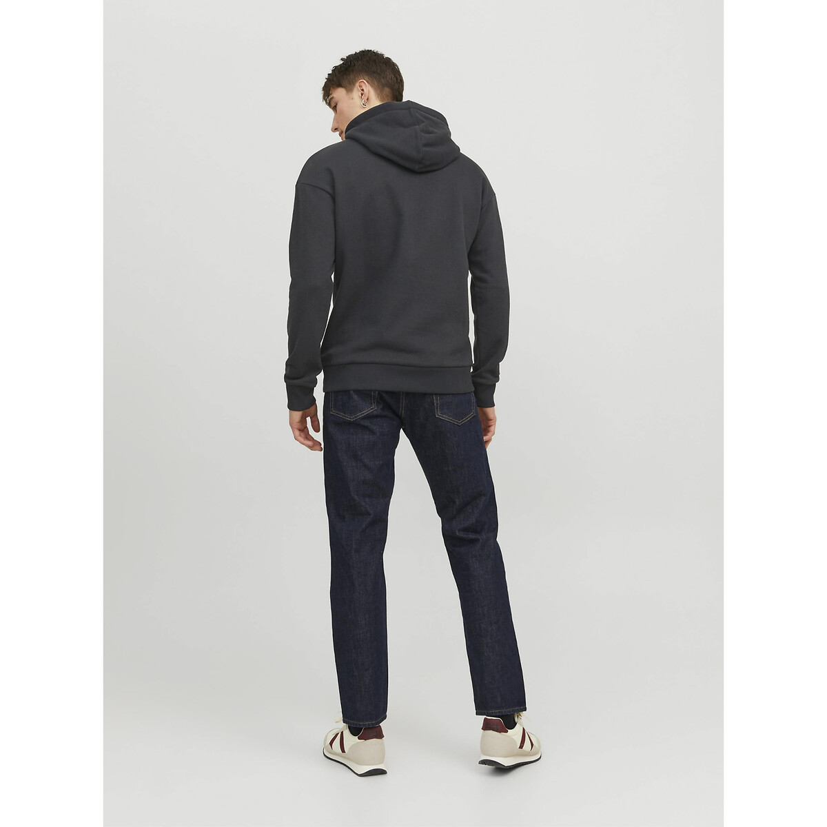 JACK & JONES<br>Moletom com capuz e logotipo