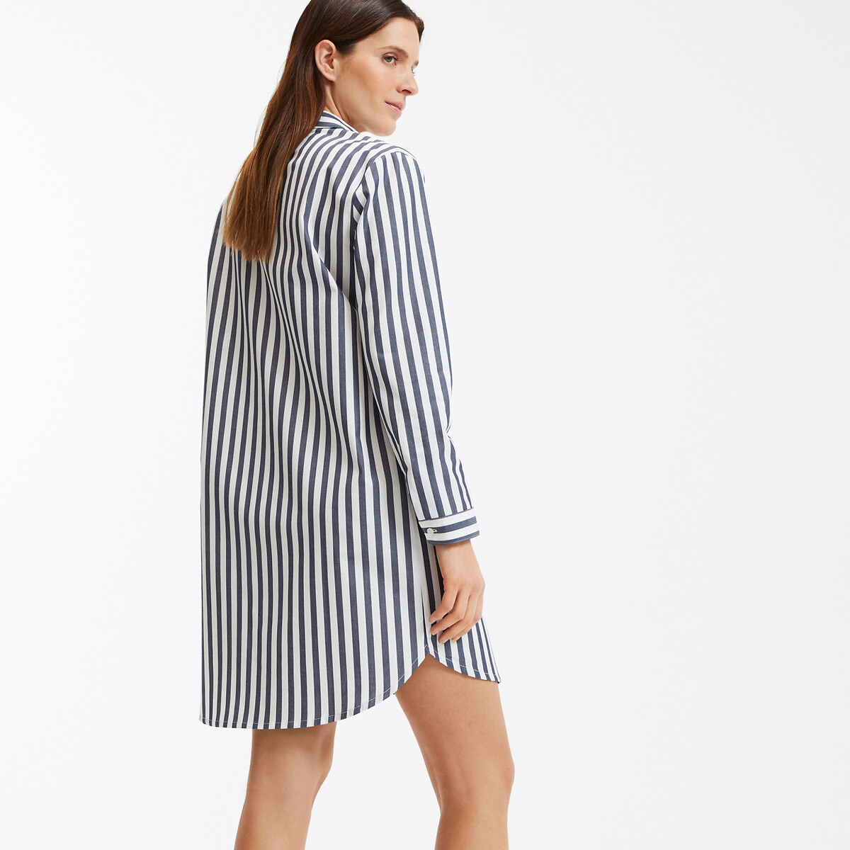 COLEÇÕES LA REDOUTE<br>Camisola listrada de popeline