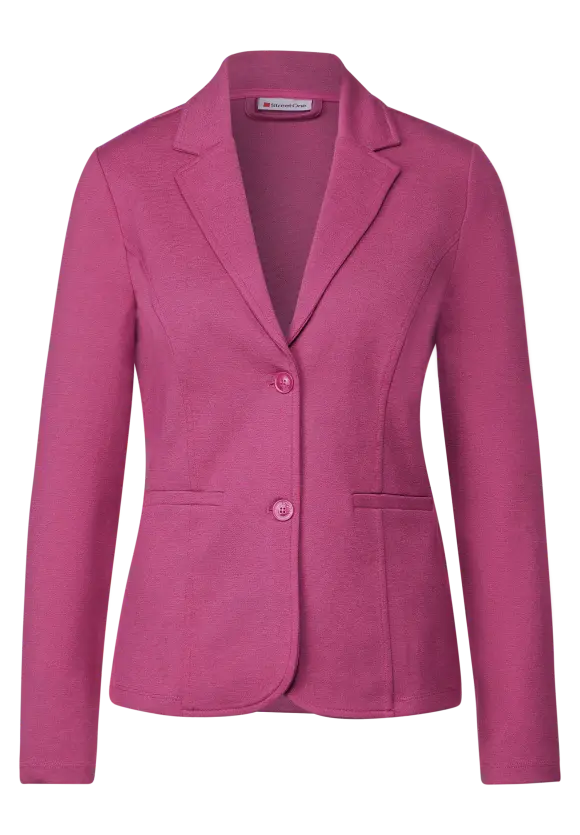 Basic Piqué Blazer - cozy pink melange